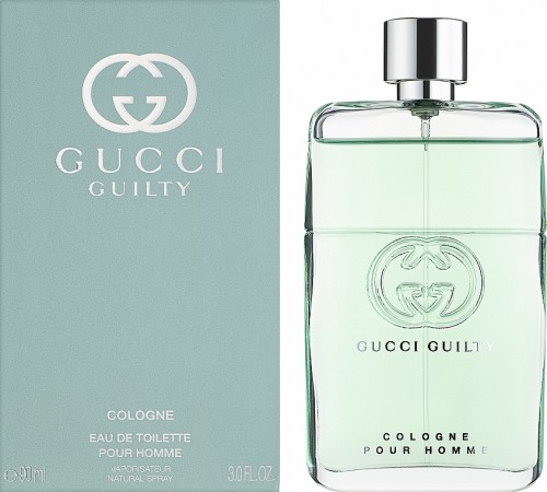 GUCCI GUILTY COLOGNE POUR HOMME EDT FOR MEN
